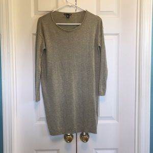 H&M Grey Sweater Dress XS